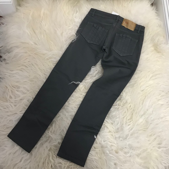 RED VALENTINO Low-Rise Straight-Leg Jeans - Picture 2 of 7